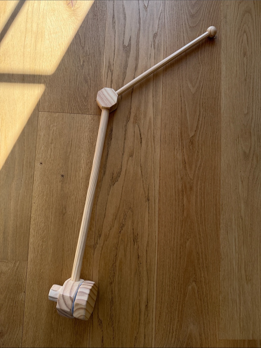Nestig Natural Light Wood Mobile Arm - Like New - No Damages